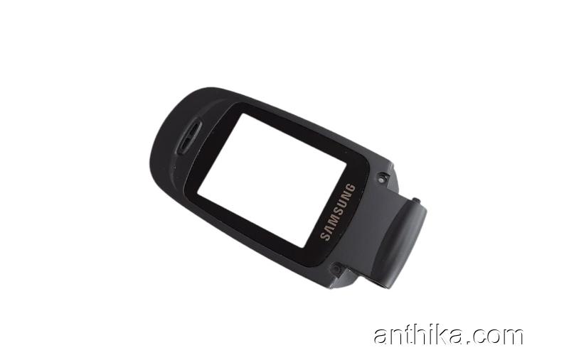 Samsung X650 Ekran Çerçeve Lens Cam Original Lcd display Glass Black