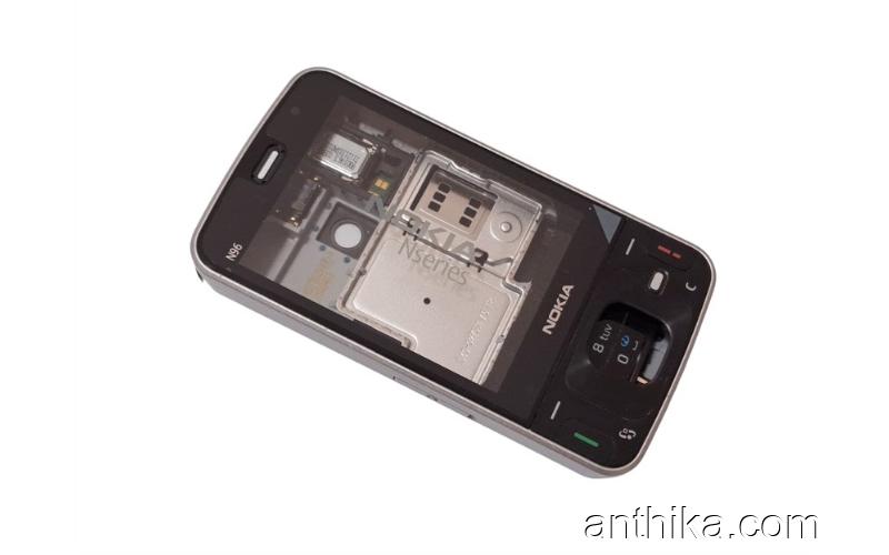 Nokia N96 Kapak Kasa Tuş Soket Buzzer Original Full Housing Black New