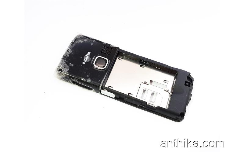 Nokia 6300 Kasa Original Middle Cover Black New