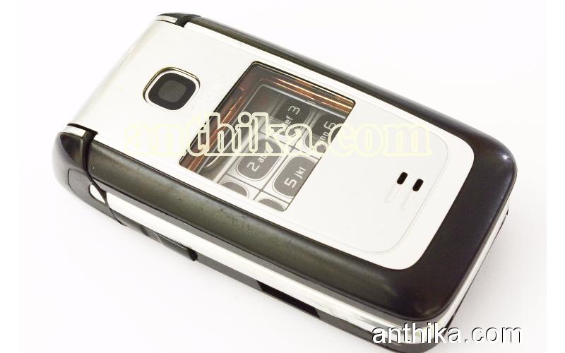 Nokia 6125 Kapak Kasa Tuş Orjinal Full Housing Black Used