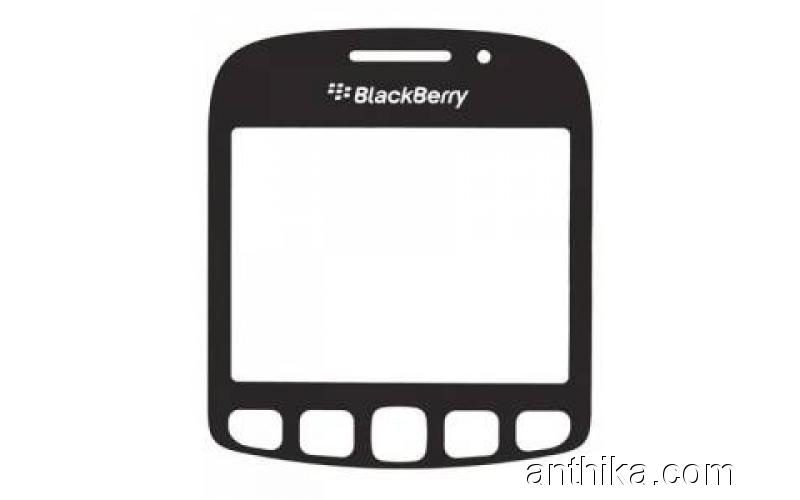 Blackberry 9220 9230 Lens Cam KVK Depodan Orjinal Glass Black