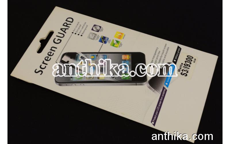 Samsung S3 I9300 Ekran Koruyucu Screen Guard