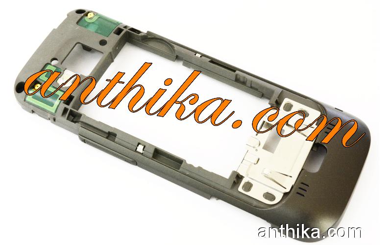 Nokia C5 C5-00 Kasa Orjinal Middle Cover Frame Gray New 0257326