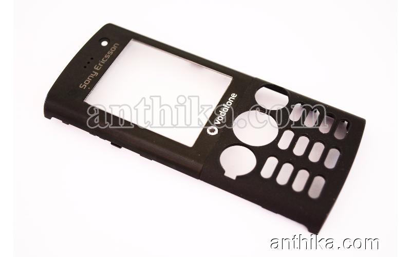 Sony Ericsson W640 W640i Kapak Original Front Cover Black Used