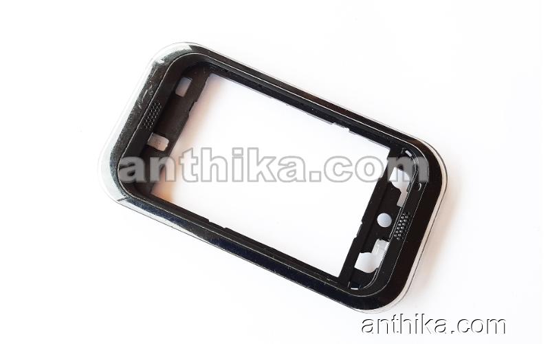 Samsung C3300 Kapak Original Front Cover Black Used