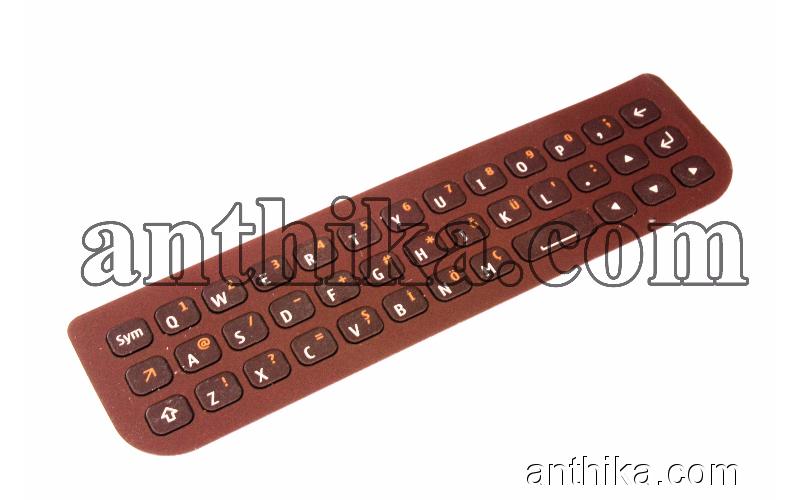 Nokia N97 Mini Tuş Q Klavye Original Keypad QWERTZ Brown Used 9790U90