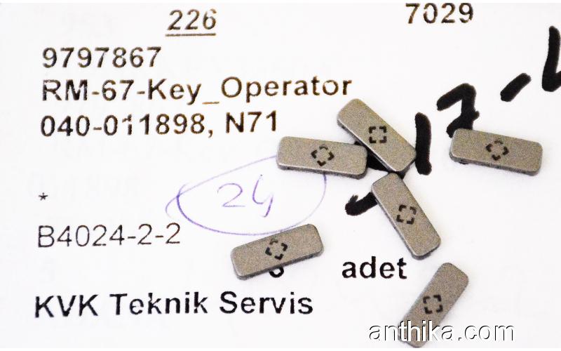 Nokia N71 Tuş Original Operator Key New 9797867