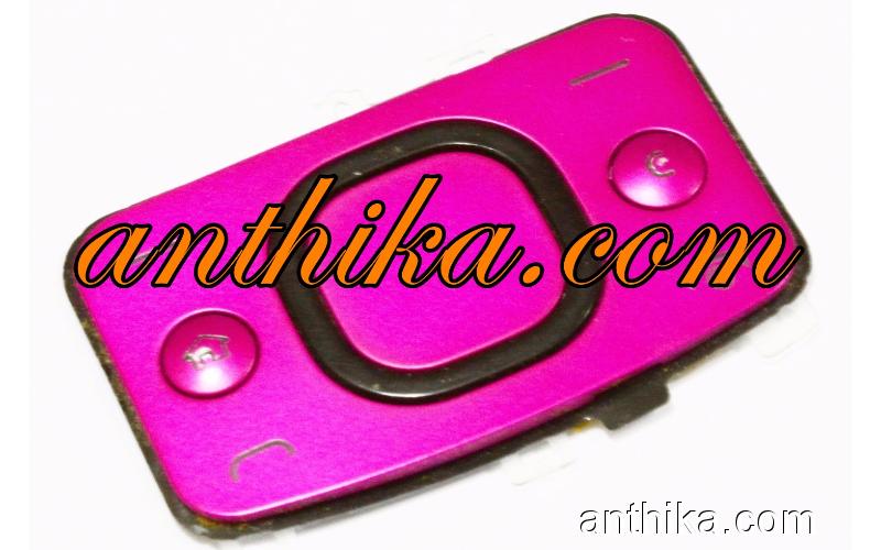 Nokia 6700 Slide Tuş Orjinal Keypad Pink Used 9790R36