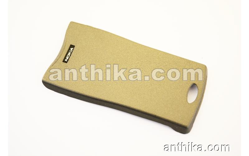 Nokia 8210 Kapak High Quality Battery Cover Brown New