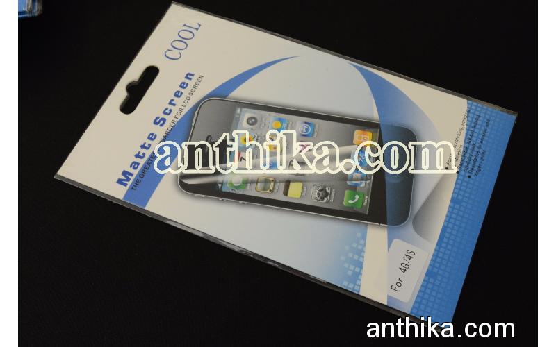 Apple Iphone 4G 4S Ekran Koruyucu Screen Guard Matte