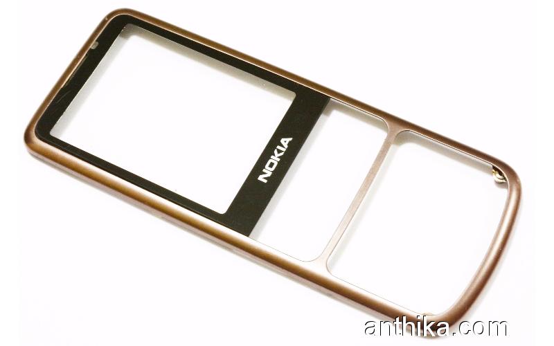 Nokia 6700 Classic Kapak Orjinal Front Cover Brown Used