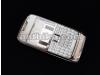 Nokia E71 Kapak Kasa Tuş Original Full Housing Silver Light Edition