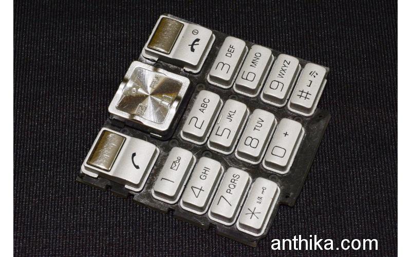 Sony Ericsson T250 T250i Tuş Orjinal Keypad Silver New