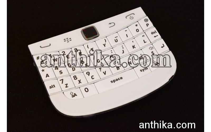 Blackberry 9900 Bold Tuş Board Original Keypad UI Board Flex White New