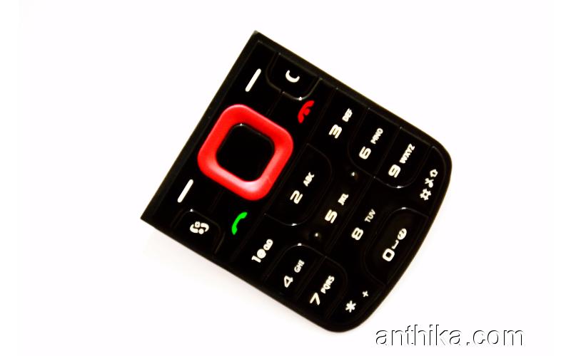 Nokia 5320 Tuş Orjinal Kalitesinde Keypad Black Red New