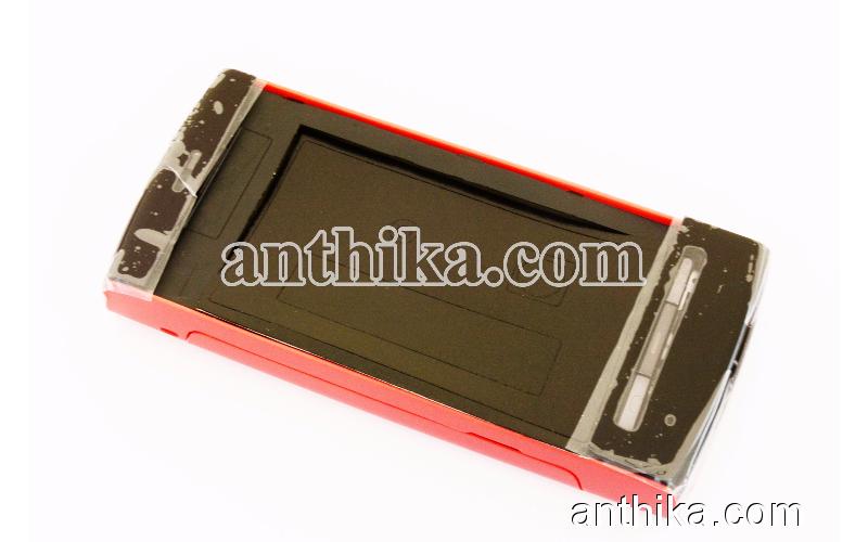 Nokia 5250 Kapak Kasa Tuş Orjinal Kalitesinde Full Housing Red New