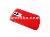 Blackberry 9000 Bold Kapak High Quality Battery Cover Red New