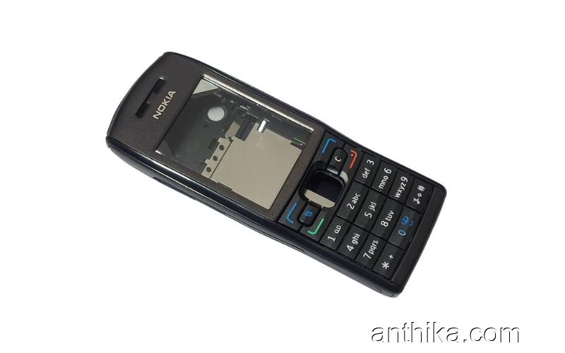 Nokia E50 Kapak Kasa Tuş High Quality Full Housing Black New