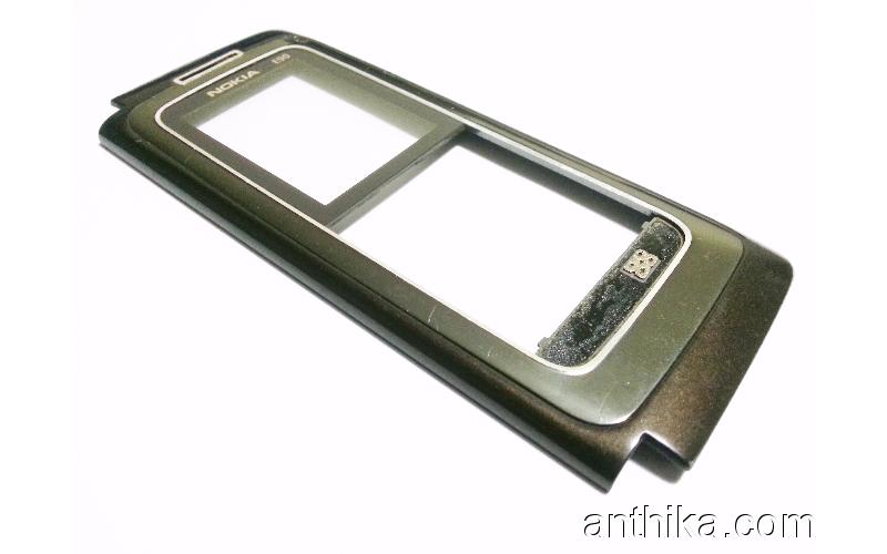 Nokia E90 Kapak Orjinal Front Cover Mocca Used-3