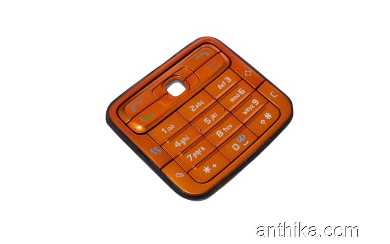 Nokia N73 Tuş Original Keypad Orange New