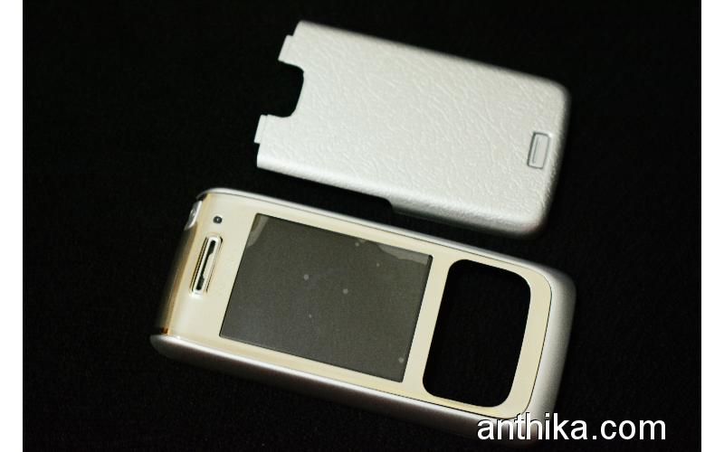 Nokia E65 Kapak Orjinal Kalitesinde Xpress On Cover Silver