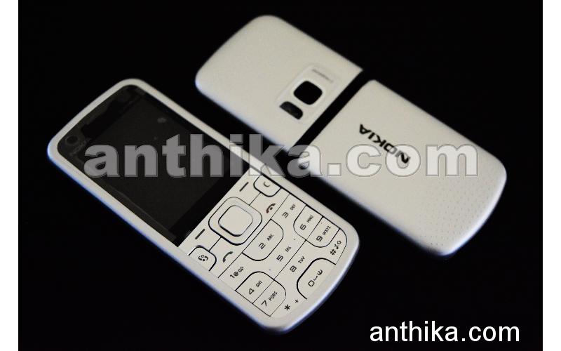 Nokia 5320 Kapak Tuş High Quality Cover and Keypad Silver New