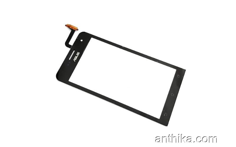 ASUS Zenfone 5 A500CG A500KL A501CG Dokunmatik Ön Cam Siyah