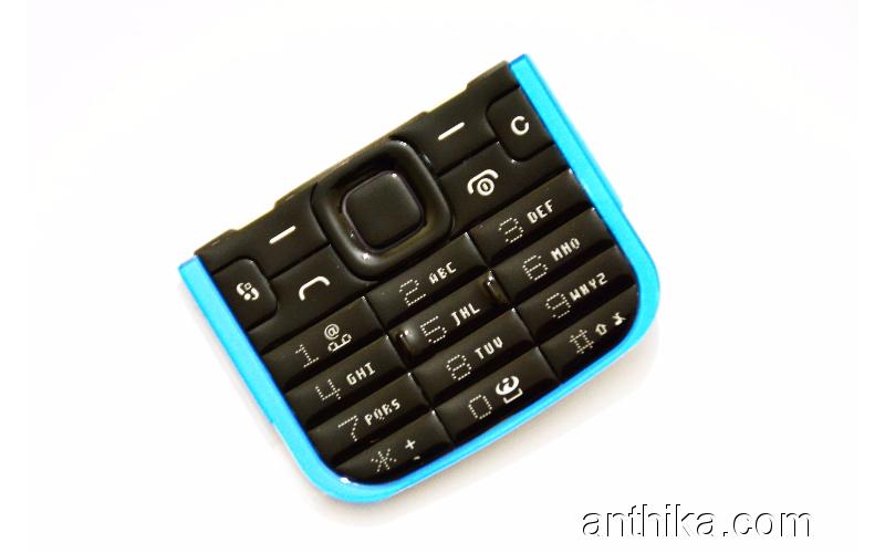 Nokia 5730 Tuş Orjinal Kalitesinde Keypad Black Blue New