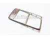 Nokia E71 Kapak Original Front Cover Silver Light Used