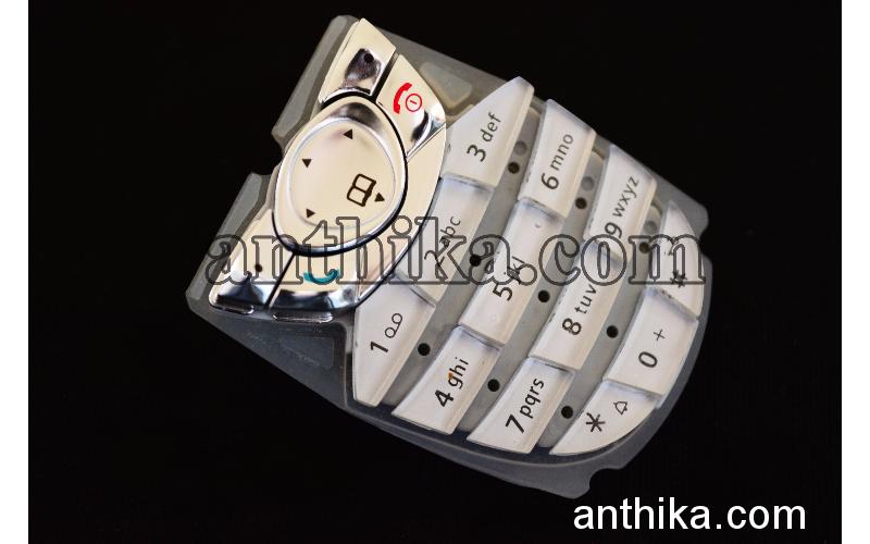 Siemens C62 Tuş Original Keypad White New