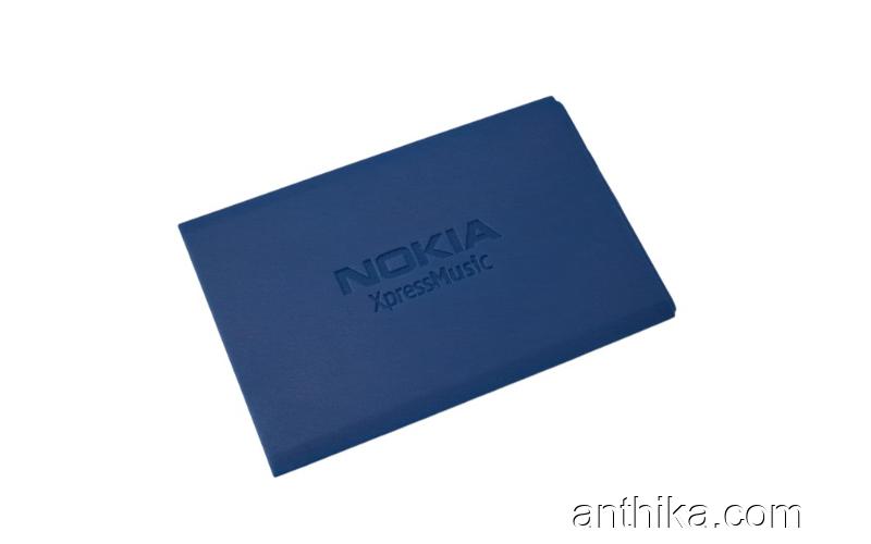 Nokia 5700 Kapak Battery Cover Blue New