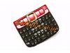 Nokia E63 Tuş Orjinal Keypad Black Red New