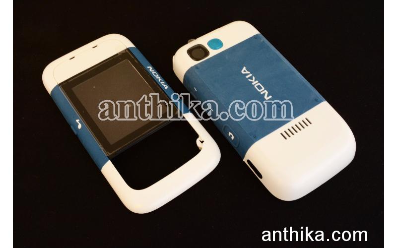 Nokia 5200 Kapak Takım Orjinal Kalitesinde Xpress On Cover Blue New