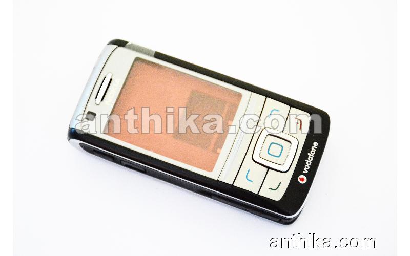 Nokia 6280 Kapak Kasa Tuş Original Full Housing Black Vodafone 3 New