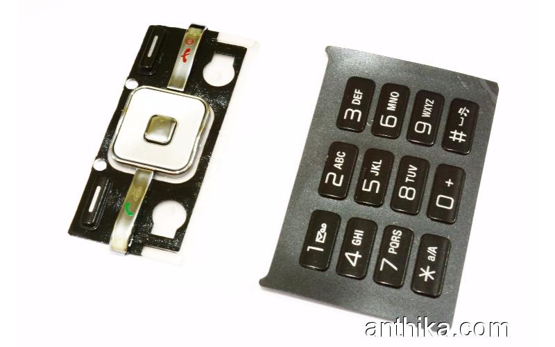 Sony Ericsson T715 Tuş Orjinal Keypad Black New