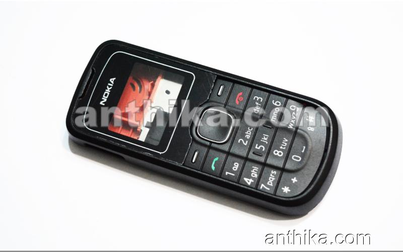 Nokia 1202 Kapak Kasa Tuş High Quality Full Housing Black New