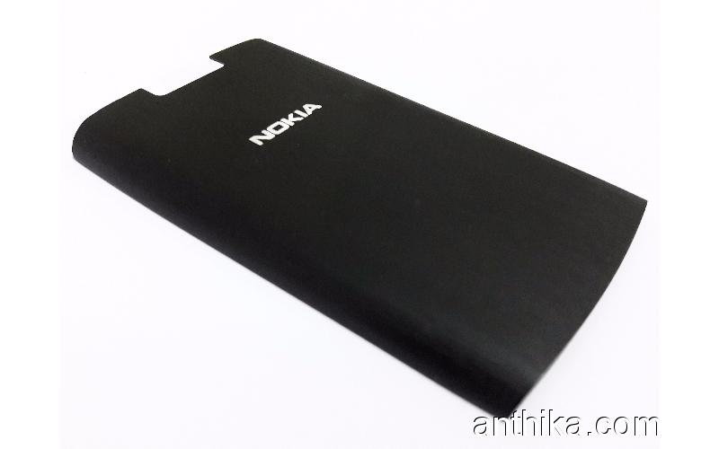 Nokia X3-02 Kapak Orjinal Battery Cover Black