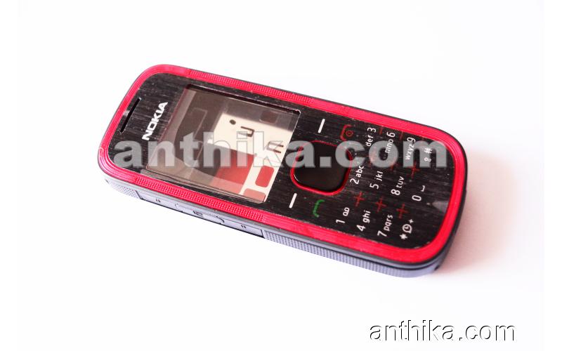 Nokia 5030 Kapak Kasa Tuş High Quality Full Housing Body Kit Red New