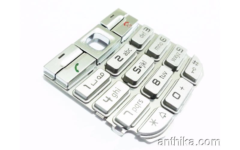 Siemens C75 Tuş Orjinal Keypad Silver