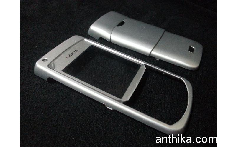 Nokia 6681 Kapak Set Orjinal Xpress On Cover Silver New