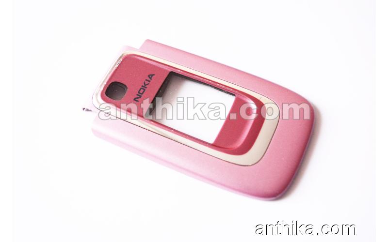 Nokia 6131 Kapak Original Front Cover Pink Used