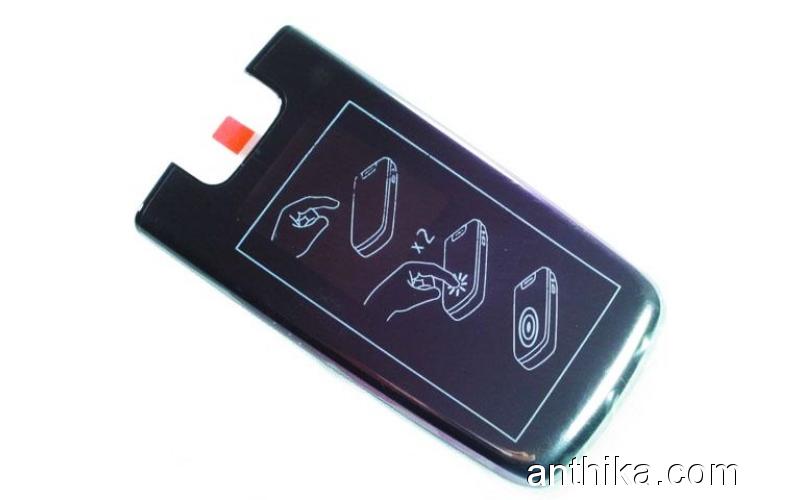 Nokia 6600 Fold Kapak Original Front Cover Black New