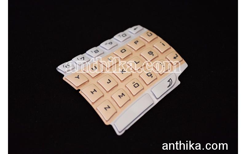 Nokia 6810 Tuş Klavye Original Keypad Gold New