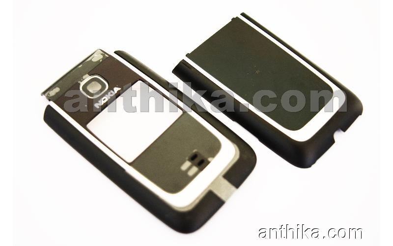 Nokia 6125 Kapak Speaker Original Front And Battery Cover Earspeaker Black New