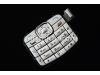 Nokia N70 Tuş Original Keypad Silver New