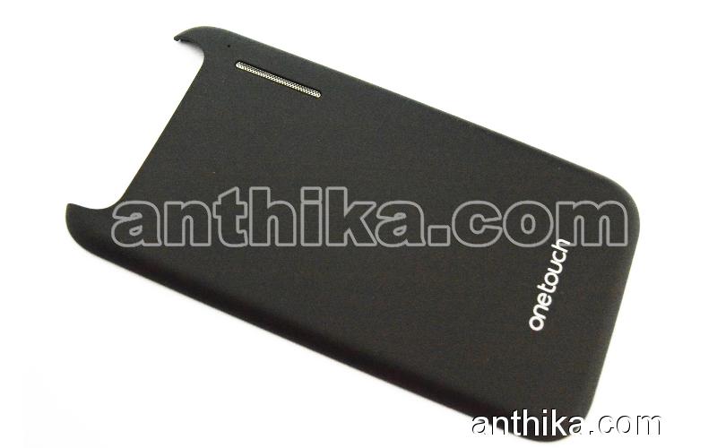 Alcatel OT-995 OT995 Kapak Original Battery Cover Black New BCJ31Y0A2FC0