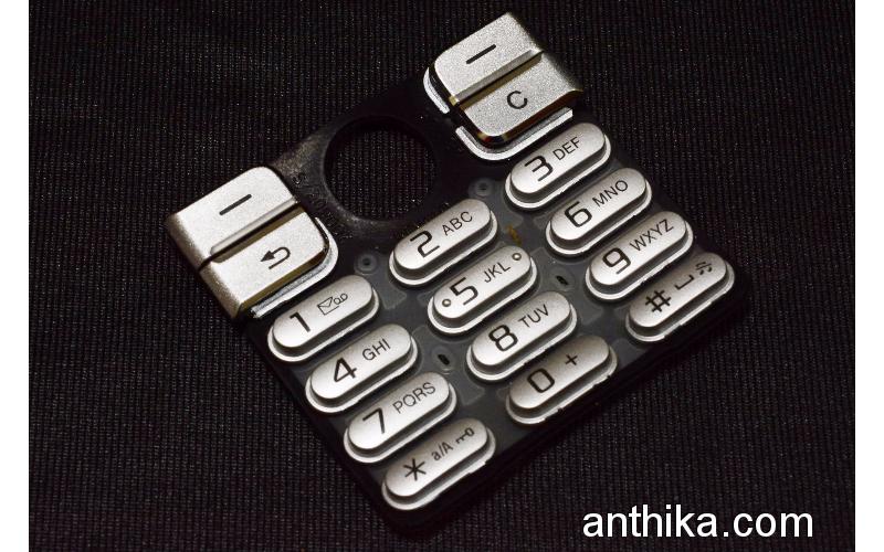 Sony Ericsson K510 K510i Tuş Orjinal Keypad Silver New