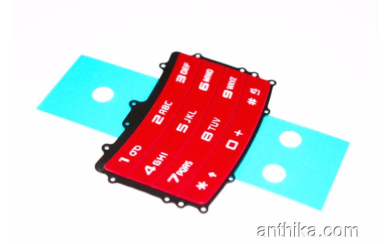 Samsung S8300 Alt Tuş Orjinal Numeric Keypad Red KVK Teknik Servis