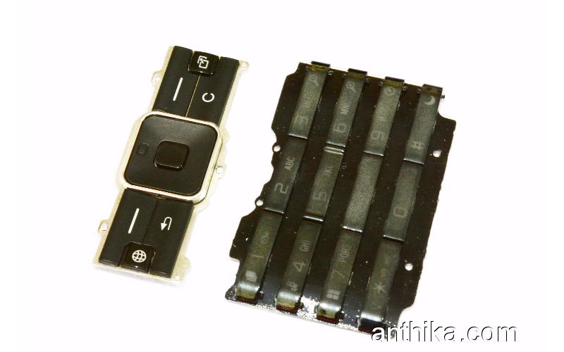 Sony Ericsson K770 Tuş Orjinal Kalitesinde Keypad Black New