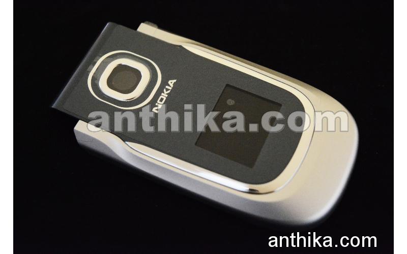 Nokia 2760 Kapak Original Front Cover Black Gold New